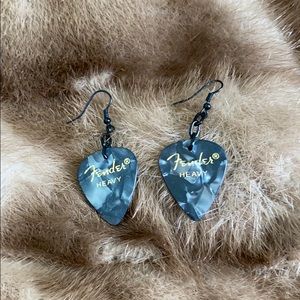 Fender Guitar pick Earrings